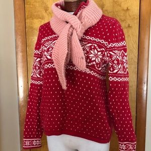 Land’s End cozy Nordic sweater